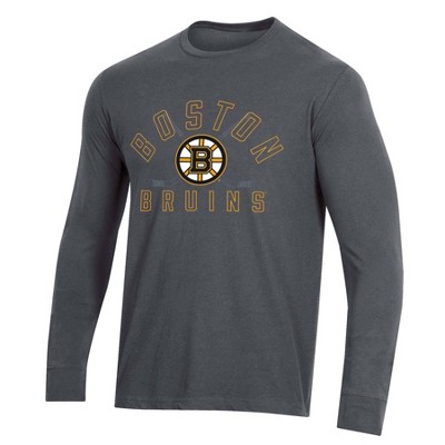 Nhl Boston Bruins Men's Poly Hooded Sweatshirt : Target