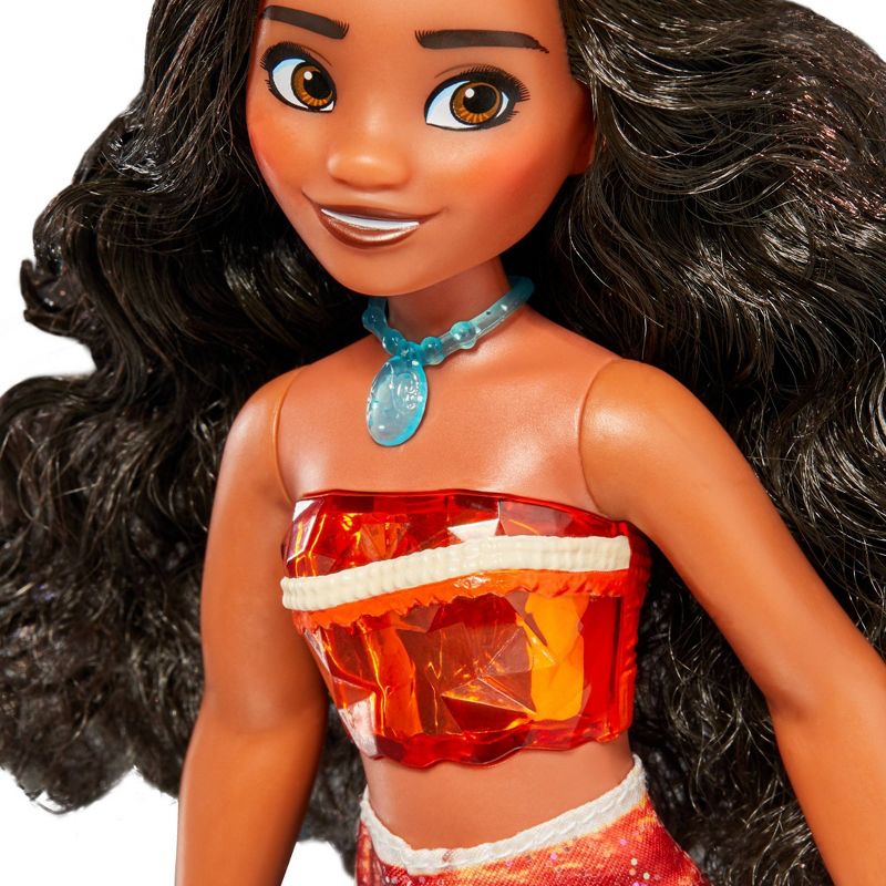Disney Princess Royal Moana Shimmer Doll, 6 of 9