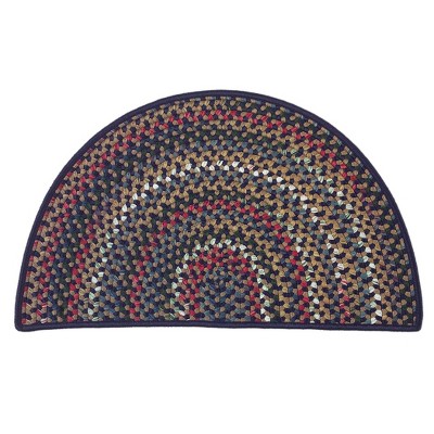 Colonial Mills Wayland Slice Area Rug - Navy 18"x30"
