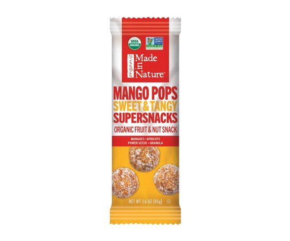 Made in Nature Sweet & Tangy Mango Figgy Pop - 1.6oz Bag