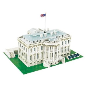 Wizardi Paper Model Building Kit White House C060. Papercraft 3D Puzzle ...