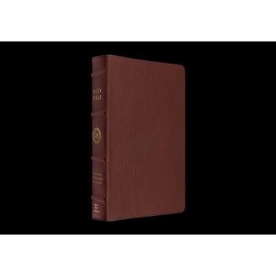 ESV Heirloom Bible, Veritas: Single Column Edition (Calfskin, Grenada) - (Leather Bound)