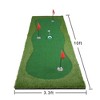 3.3x10 FT Golf Putting Green, Large Professional Golf Training Mat with 3 Flags, Golf Practice Putting Mat for Indoor Outdoor Home Yard Office - 2 of 4