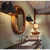 Claxy 2-Pack Farmhouse Indoor/Outdoor Wall Sconce Metal Barn Light - 2 of 4