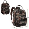 RUVALINO Large Diaper Bag Backpack, Multifunction Travel Maternity Baby Changing Bags - 3 of 4