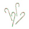 Christmas Peppermint Green & Red Stripe Candy Canes - 10.6oz/24ct - Favorite Day™ - 3 of 3