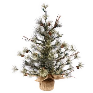 Vickerman Dakota Pine Artificial Christmas Tabletop Tree - 1 of 3