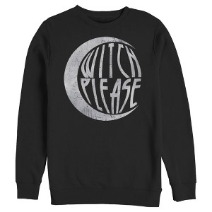 Men's CHIN UP Halloween Witch Please Sweatshirt - 1 of 4