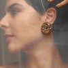 Women's The Nodum Stud Earrings - Antique Gold - 4 of 4