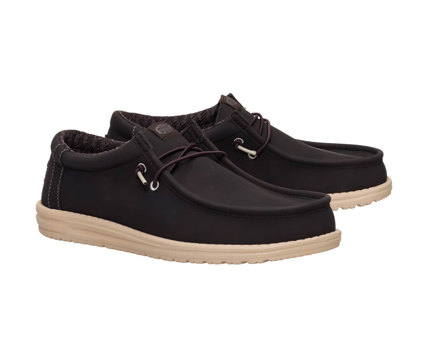 HEYDUDE Mens Wally Classic, Mole Brown, 12, цвет: Коричневый — фото 2