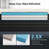 Swedrea Hybrid Mattress Medium Gel Memory Cashmere Wool in White - 2 of 3