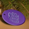 University of Sioux Falls Primary Logo Porcelain Holiday Christmas Tree Ornament - 2 of 4