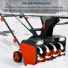 Cordless Snow Blower 20 Inch with LED Lights and 180° Rotating Chute for Driveway Patio Sidewalk - 4 of 4