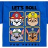 Boys' - Paw Patrol - Let's Roll Marshall Rubble Chase Everest Short Sleeve Graphic T-Shirt - 2 of 4