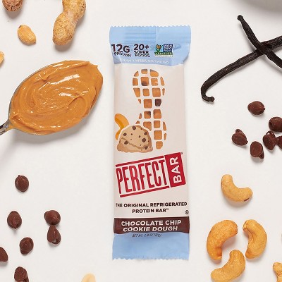 Perfect Bar Dark Chocolate Chip Cookie Dough Protein Bar - 2.18oz_4