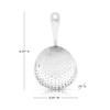 Viski Julep Stainless Steel Cocktail Strainer - 3 of 4