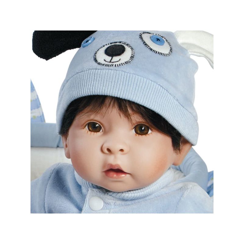 Paradise Galleries Reborn Baby Doll Boy "Finn & Sparky" Boy Baby Doll. 17" Weighted Realistic  Doll with 9 Baby Doll Accessories. Age 3+, 4 of 10