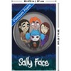 Trends International Sally Face - Fisheye Unframed Wall Poster Prints - 3 of 4