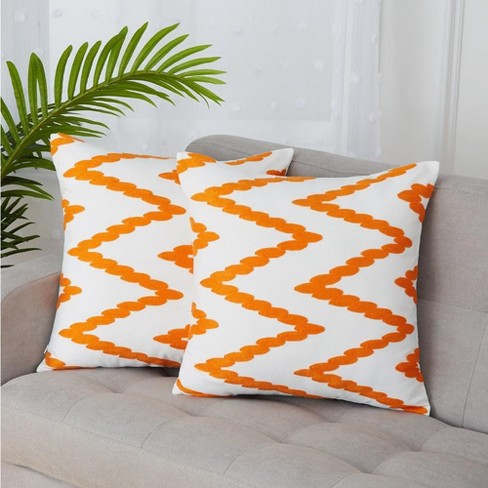 Chevron decorative outlet pillows