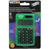 Victor Dual Power Pocket Calculator, Pack of 5 - 2 of 2