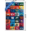 Trends International NFL League - Logos 24 Framed Wall Poster Prints - 3 of 4