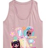 Women's - LOL Surprise! - Cell Phone Chat Girls Graphic Racerback Tank - 2 of 4