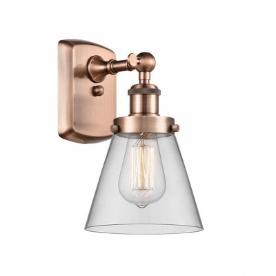 Cone - 1 Light Wall Sconce In Industrial Style-11 Inches Tall and 6 Inches Wide