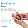Dreamfarm Fruit Accessories Set, Apple Slicer & Corer, Multifunctional Fruit Pitter, Self‑Sharpening Peeler, Compact, BPA‑Free & Stainless Steel - 2 of 4