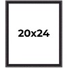 PosterPalooza | Antique Red Picture Frame - UV Acrylic, Foam Board Backing, Hanging Hardware - 2 of 4