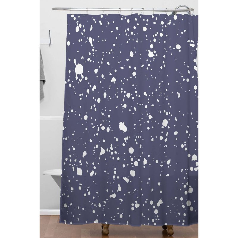 Emanuela Carratoni Stardust Shower Curtain Blue - Deny Designs, 3 of 5