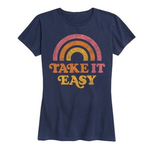 Women's - Instant Message - Take It Easy Short Sleeve Graphic T-Shirt - 1 of 4
