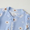 Owlivia Girl Bamboo Footless Pajama, Baby Romper - Daisy - 3 of 4