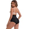 INSPIRE CHIC Women's High-Waisted Shaper Knickers Front Hook Tummy Control Half-Hip Shaping Shorts - 2 of 4