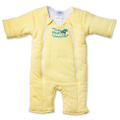 Image of Baby Merlin's Magic Sleepsuit Cotton Swaddle Transition Product, Yellow