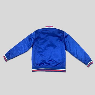 Men's Stranger Things WSQK Satin Bomber Jacket
