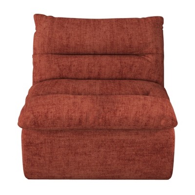 Airsurfer Lazy Floor Sofa Chair, Armless Modern Bean Bag Lounge Seat, Comfy Corner Accent Sofa for Living Room, Bedroom, Office