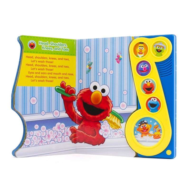 Sesame Street - Rubber Duckie Bath Time Tunes - Little Music Note Sound Book (Board Book), 3 of 5