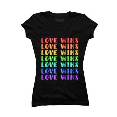 Adult Design By Humans Humans Love Wins Pride Repeat By CNTT668 T-Shirt