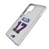 NFL Buffalo Bills Players Game Tactic Clear Cell Phone Case for Samsung Galaxy - 2 of 4