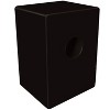 Sawtooth Harmony Series Hand Stained Spirit Design Satin Black Compact Size Cajon Percussion Box - image 3 of 4