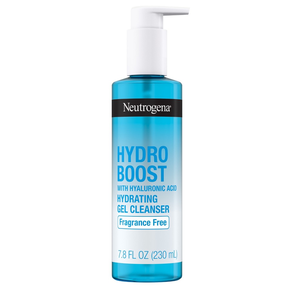 Photos - Cream / Lotion Neutrogena Hydro Boost Hydrating Gel Facial Cleanser with Hyaluronic Acid 