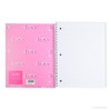 Yoobi Barbie 1 Subject Notebooks 8"x10.5" Wide Ruled with Pen Pink Barbie Logo Pattern - 4 of 4