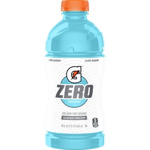 Gatorade G ZERO Glacier Freeze Sports Drink - 28 fl oz Bottle - 1 of 4