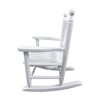 RUVALINO Infant Seats, Kids' Chairs, Comfortable Furniture for Bedroom and Playroom Decor, Functional Fashionable Furniture, White,18.9”*14.2”*22.44" - 2 of 4