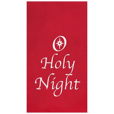 C&F Home Holy Night Canvas Kitchen Towel