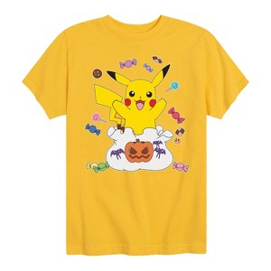 Boys' - Pokémon - Gotta Eat Em All Short Sleeve Graphic T-Shirt - 1 of 4