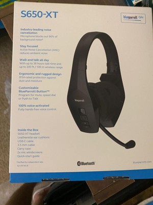 BlueParrott S650-XT 2-in-1 Convertible Wireless Headset with Active Noise  Cancelation 