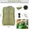 Racxily Camping Hammock, Portable Double Hammock with Net,600lbs Load 2 Persons Hammock w/Mosquito Net Outdoor Hiking, w/ Strap Hook Carry Bag - 2 of 4