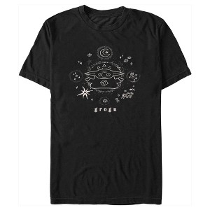 Men's Star Wars: The Mandalorian Grogu Celestial Symbols T-Shirt - 1 of 4