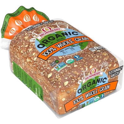 Brownberry Organic 100^ Whole Grain Bread - 27oz